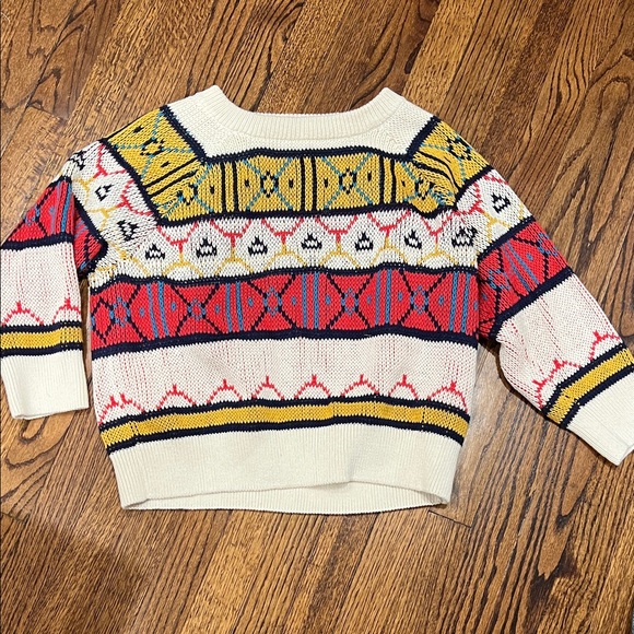 MOTHER Multicolor Patterned Sweater - Picture 1 of 6